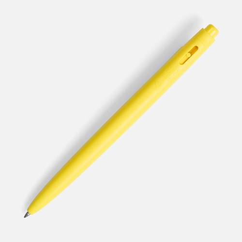Ручка шариковая Prodir DS11 PMP, желтая фото 4