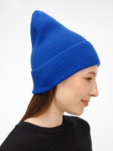Шапка Nobilis Mono, ярко-синяя фото 8 Шапка Nobilis Mono, ярко-синяя фото 8