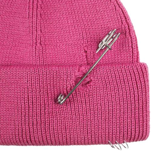 Шапка Pricker, розовая (малиновая) фото 5 Шапка Pricker, розовая (малиновая) фото 5