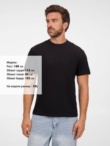 Футболка унисекс Legend, черная фото 5 Футболка унисекс Legend, черная фото 5