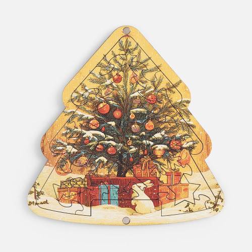 Пазл фигурный «Елочка» фото 3