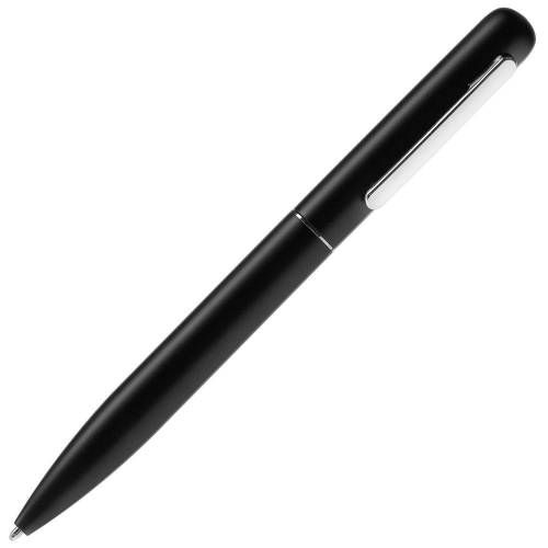 Ручка шариковая Scribo, матовая черная фото 4