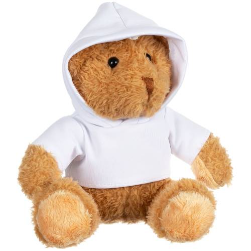 Мягкая игрушка «Мишка Cuddleton» в белом худи фото 3
