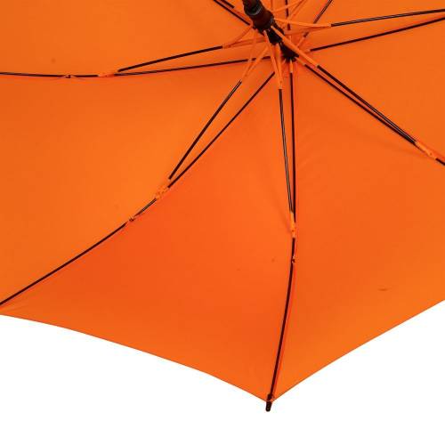 Зонт-трость Undercolor с цветными спицами, оранжевый фото 8
