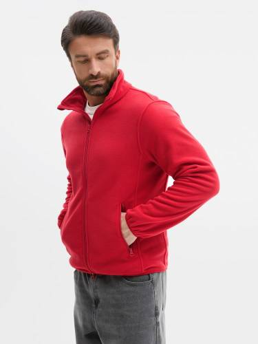 Куртка флисовая унисекс Ben Mac, красная фото 7