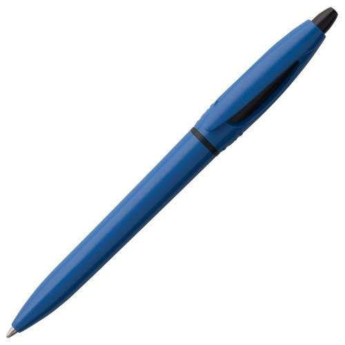 Ручка шариковая S! (Си), ярко-синяя фото 2