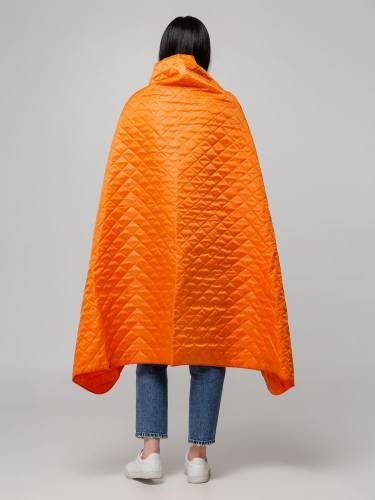 Плед-пончо для пикника SnapCoat, оранжевый фото 8