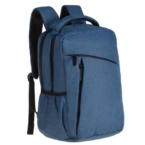 Рюкзак для ноутбука The First, синий фото 2