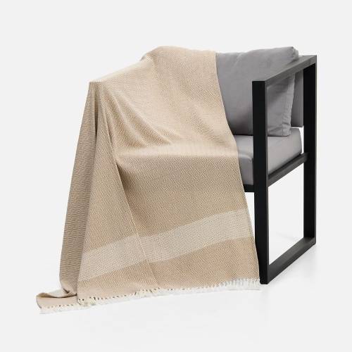 Плед Ladakh, бежевый фото 6