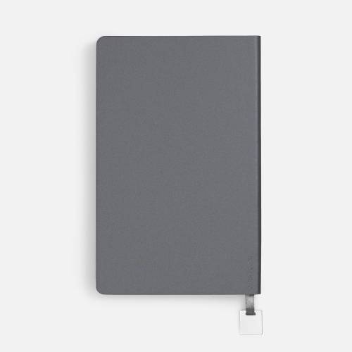 Ежедневник Shall Light, недатированный, серый фото 5