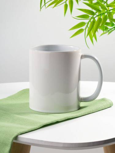 Кружка Promo Plus для сублимационной печати, серая фото 2