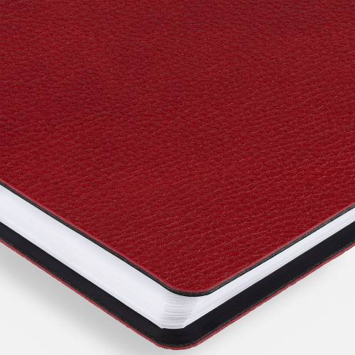 Ежедневник Strep Front на заказ, недатированный, красный фото 9