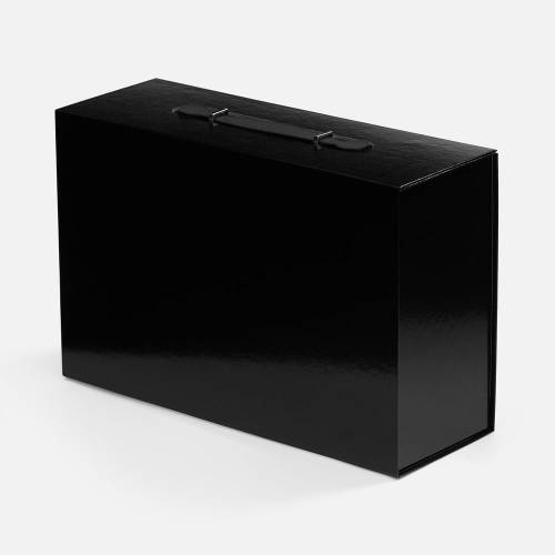 Коробка складная Holdfold, L, черная фото 2