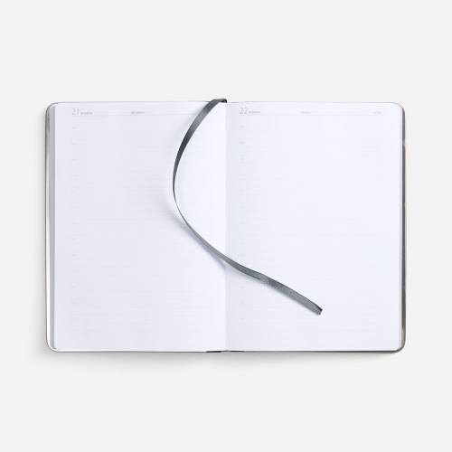 Ежедневник Metal Frame на заказ, датированный, серый фото 8 Ежедневник Metal Frame на заказ, датированный, серый фото 8