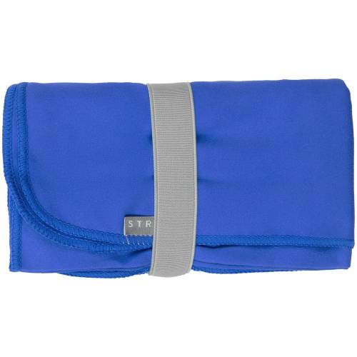 Спортивное полотенце Vigo Medium, синее фото 2