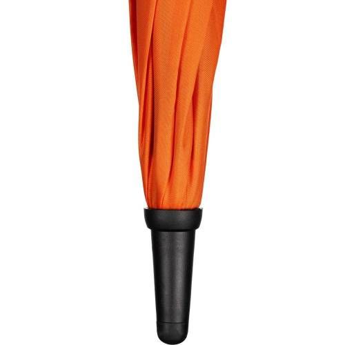 Зонт-трость Undercolor с цветными спицами, оранжевый фото 7