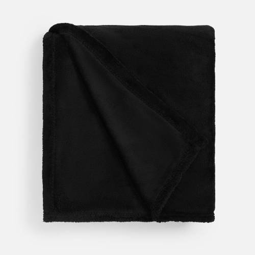 Плед Plush, черный фото 3