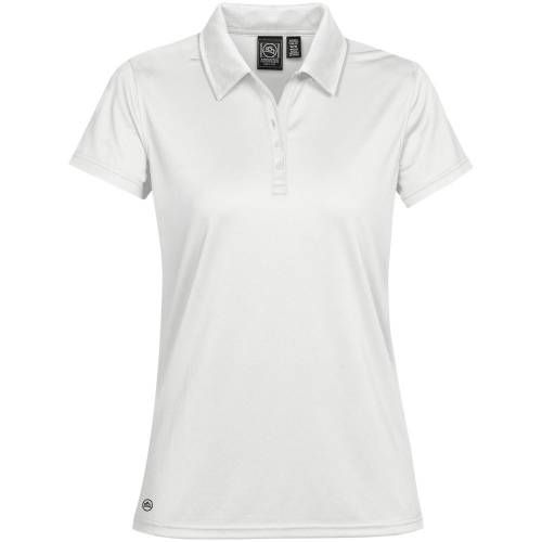 Рубашка поло женская Eclipse H2X-Dry, белая фото 2