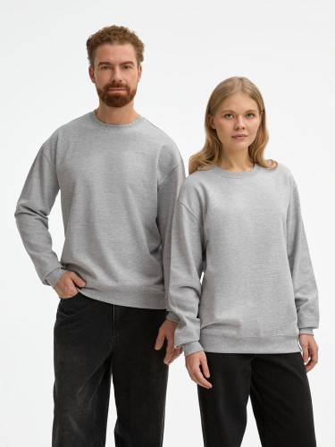 Свитшот унисекс Columbia, серый меланж фото 15 Свитшот унисекс Columbia, серый меланж фото 15