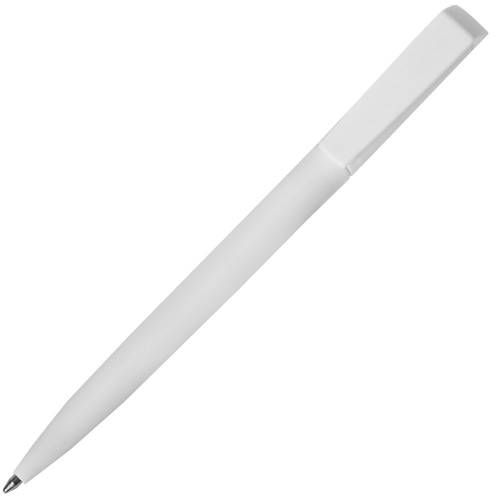 Ручка шариковая Flip, белая фото 4