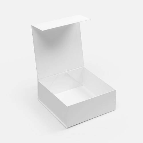 Коробка складная Quadra Fold, белая фото 4
