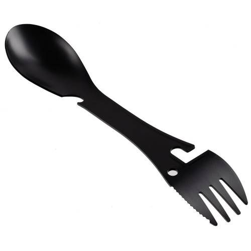 Походный столовый прибор Full Spoon, черный фото 3