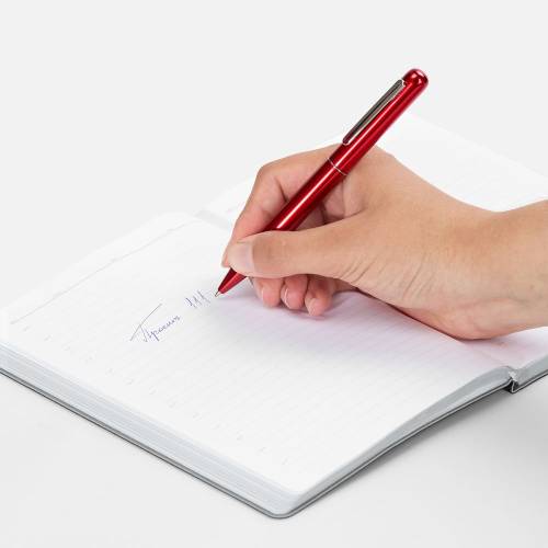 Ручка шариковая Scribo, красная фото 5 Ручка шариковая Scribo, красная фото 5