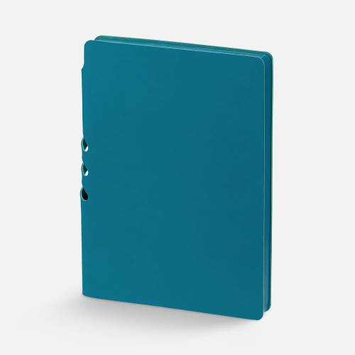 Ежедневник Flexpen Shall, недатированный, бирюзовый фото 3