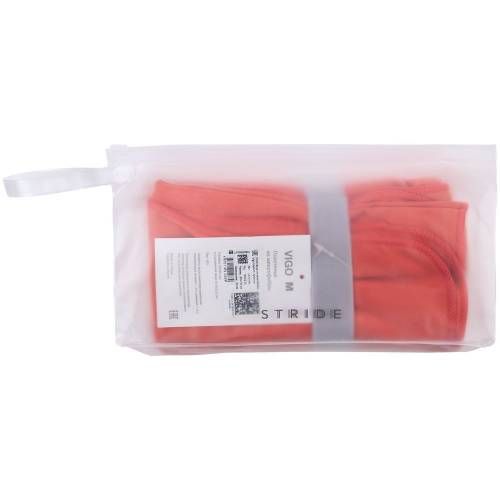 Спортивное полотенце Vigo Medium, красное фото 6