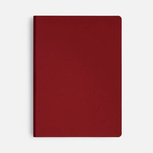 Ежедневник Flex Shall New, недатированный, красный фото 4