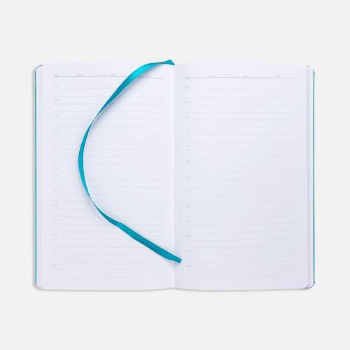 Ежедневник Nova Round, недатированный, бирюзовый фото 7