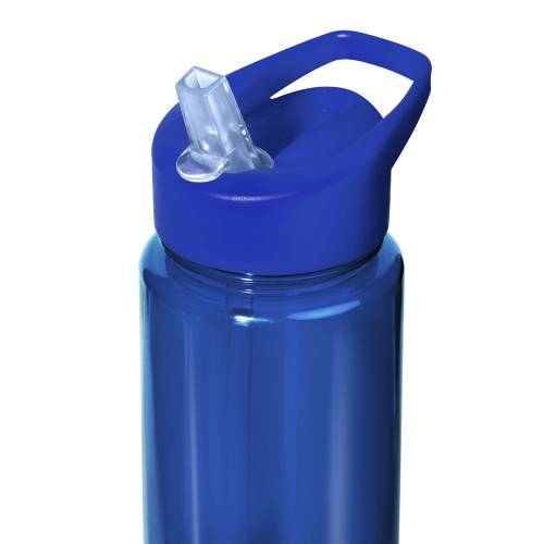 Бутылка для воды Holo, синяя фото 3