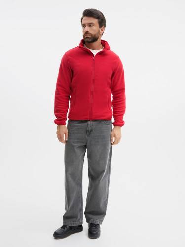 Куртка флисовая унисекс Ben Mac, красная фото 9