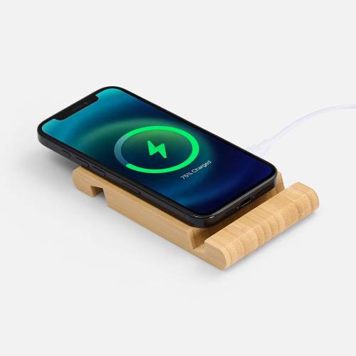 Подставка с беспроводной зарядкой Bamboost фото 2