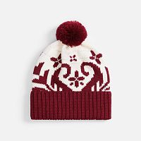 Шапка Wintertude, красная с белым Шапка Wintertude, красная с белым