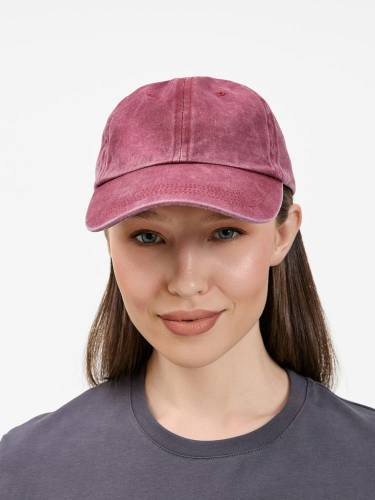 Бейсболка Berwi, бордовая фото 11 Бейсболка Berwi, бордовая фото 11