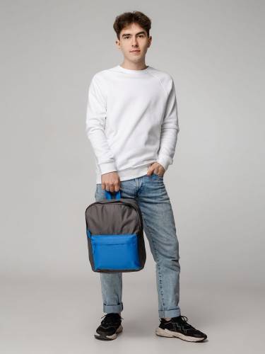 Рюкзак Sensa, серый с синим фото 8