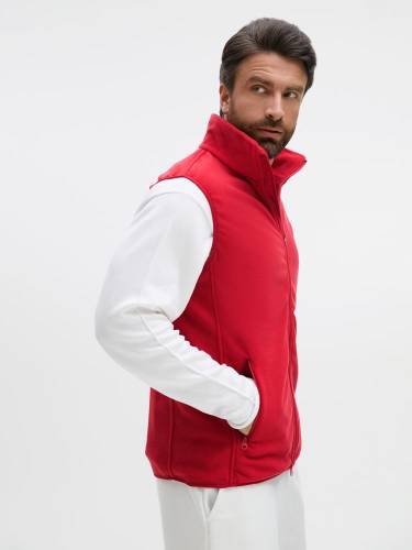 Жилет флисовый унисекс Ben Mac, красный фото 7
