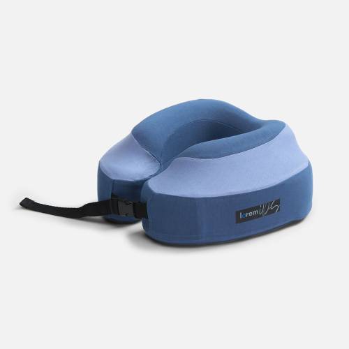 Дорожная подушка Somna, синяя фото 13