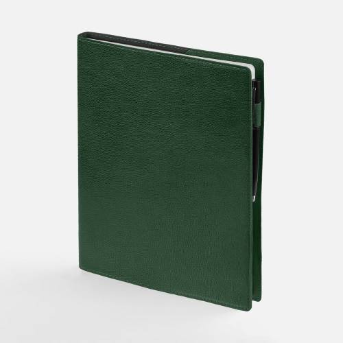 Ежедневник в суперобложке Brave Book, недатированный, зеленый