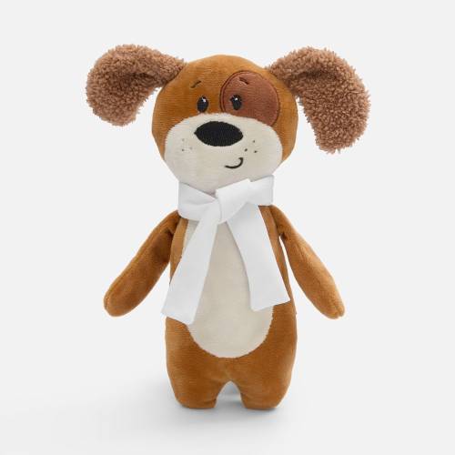 Мягкая игрушка Beastie Toys, собачка с белым шарфом фото 2 Мягкая игрушка Beastie Toys, собачка с белым шарфом фото 2