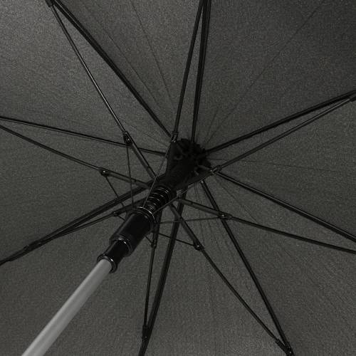 Зонт-трость Alu AC, черный фото 3