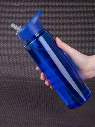 Бутылка для воды Holo, синяя фото 6