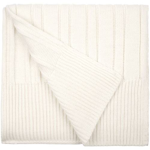 Шарф Knit Beat, белый (молочный) фото 2
