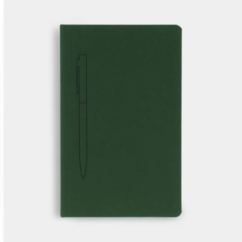 Ежедневник Magnet Shall, недатированный, зеленый фото 7