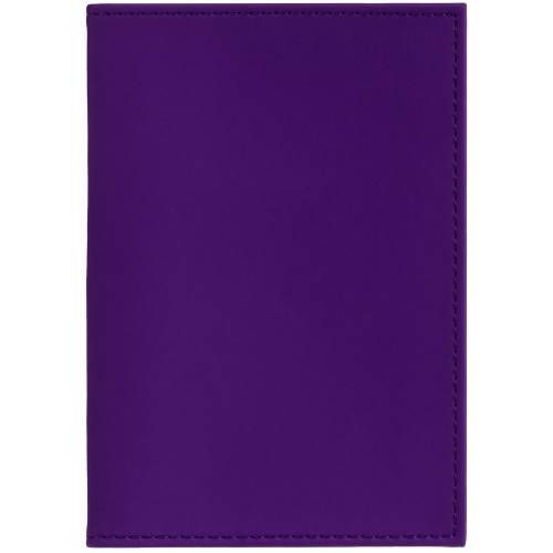 Обложка для паспорта Shall, фиолетовая фото 2