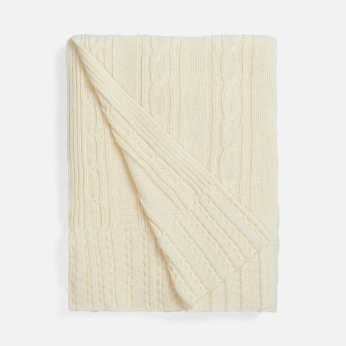 Плед Remitti, белый (молочный)