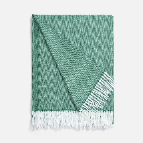 Плед «Гирвас», зеленый фото 2 Плед «Гирвас», зеленый фото 2