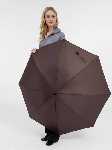 Зонт-трость Classic, коричневый фото 7