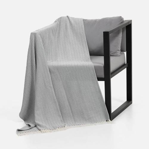 Плед Landour, серый фото 6